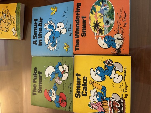 Lotto mini libretti - mini, puffi