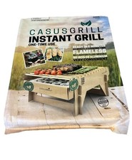 CASUS GRILL Griglia istantanea biodegradabile ed ecologica NUOVO SIGILLATO in fabbrica