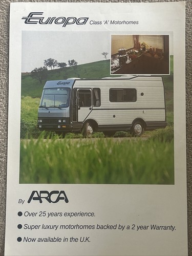 The arca europa motorhomes - the,