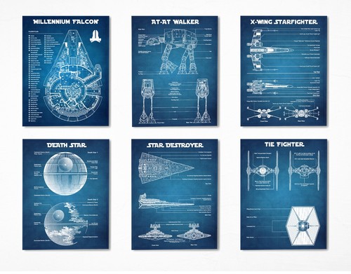 Stampe star wars wall art - stampe,