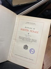 B37 manuale di diritto penale vol. 2	 di Remo Pannain,