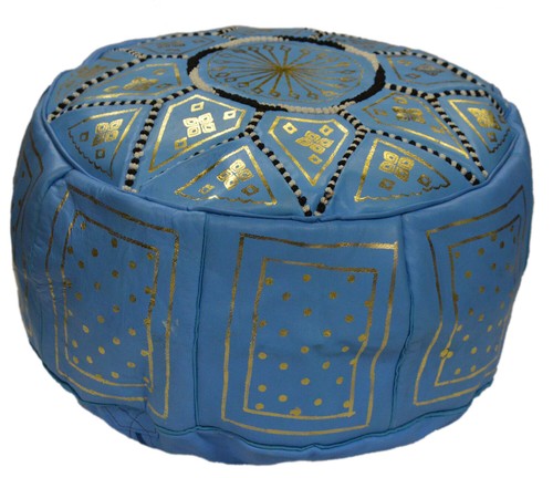 Pouf poggiapiedi ottomano - , in