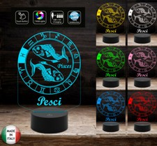 Lampada led segno zodiacale