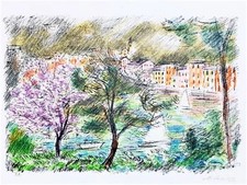 Michele Cascella - Senza titolo - Serigrafia vintage originale con certificato.