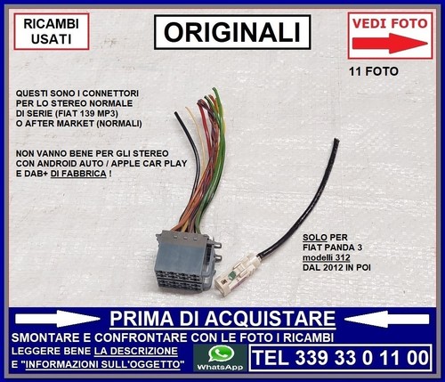 Connettore stereo auto radio - connettore,