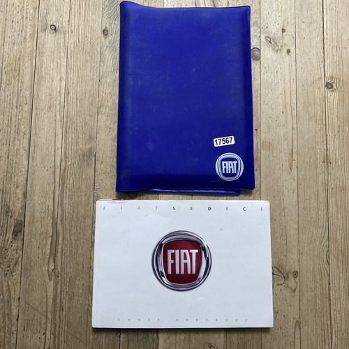 Fiat sedici 2005 2010 manuale - sedici,