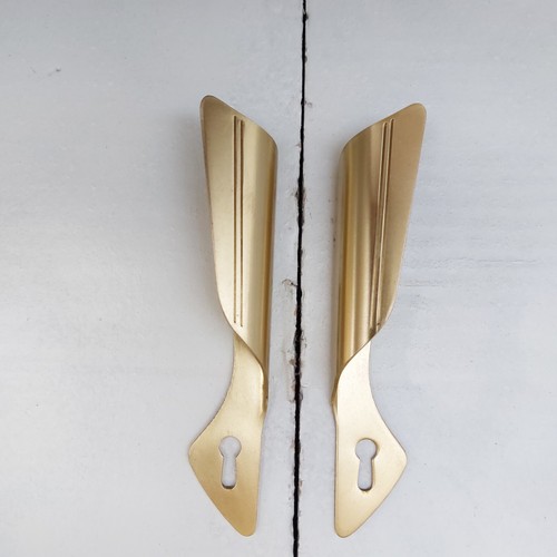 Vintage brass cabinet - brass, cabinet/door