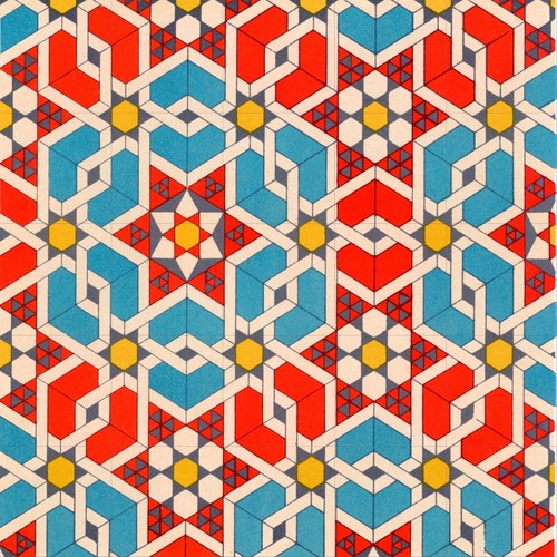 Pannello ceramica mosaico - , di