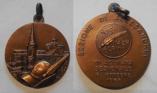 Medaglia adunata alpini - medaglia, 1°