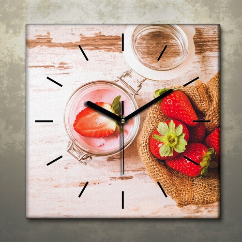 Quadro soggiorno tela orologio - quadro,