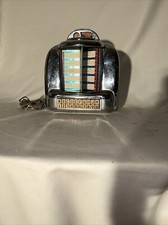 Seeburg 3W1 Jukebox Wallbox Pagine Blu Manca Vetro Anteriore