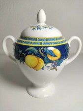 Zuckerdose Deckeldose Dose Wedgwood Citrons Bone China 68