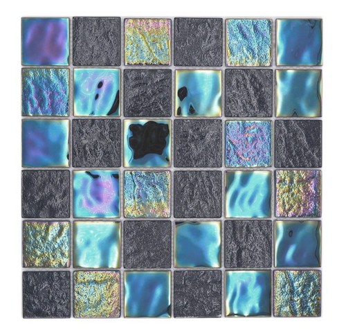 Piastrelle vetro mosaico - in,
