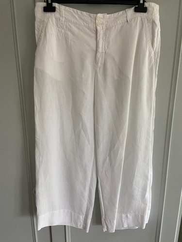 Pantaloni larghi cropped - , in