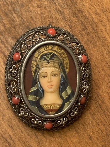 Spilla antica argento 800