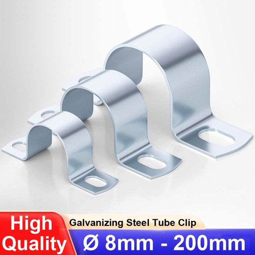 Clip per tubo acciaio - clip,
