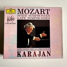 Mozart Berliner Phil. Karajan Late Symphonies / Cofanetto 3 CD / GRAMMOPHON