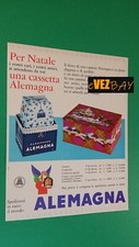Pubblicità 1962 - ALEMAGNA