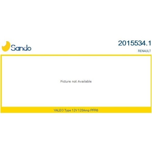 Generatore sando 2015534 per - 2015534.1,