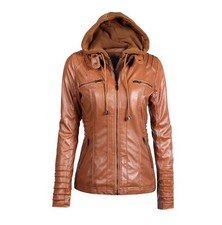 Bomber da donna in vera pelle