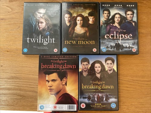 Twilight saga dvd complete - dvd,