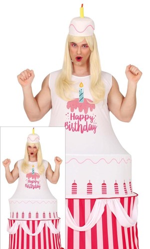 Costume torta compleanno - costume,