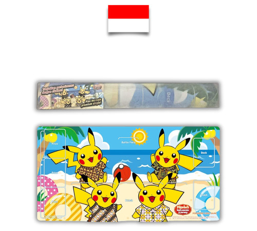 Playmat pikachu batik - batik, –