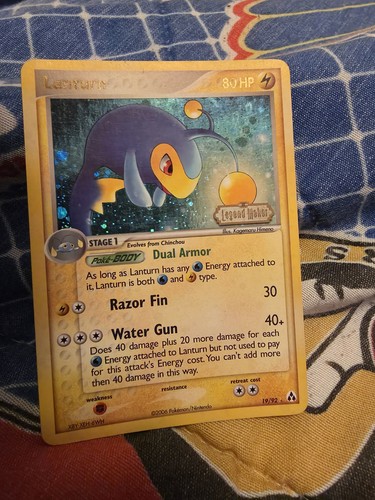 Pokemon card lanturn - card, legend