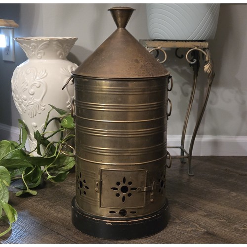 Antica lampada ottone base