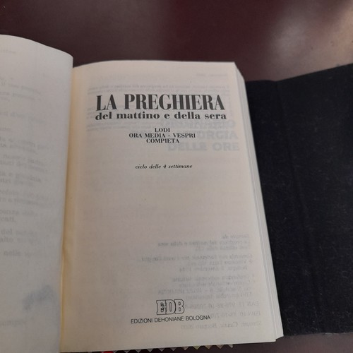 Ordinario della liturgia delle - della,