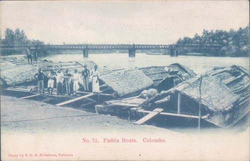 Ceylon colombo padda - colombo, barche