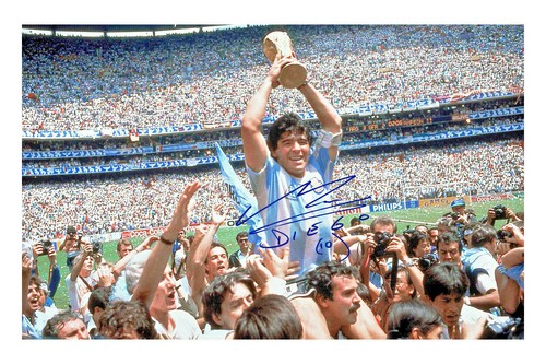 Diego maradona firmato - maradona,