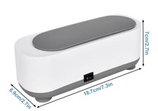 Pulitore/Lavatrice ad Ultrasuoni portatile per Occhiali,Gioielli,Orologi,Rasoi