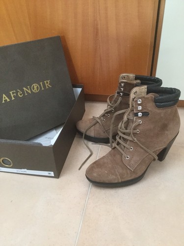 Scarpe donna tronchetto cafe - donna,