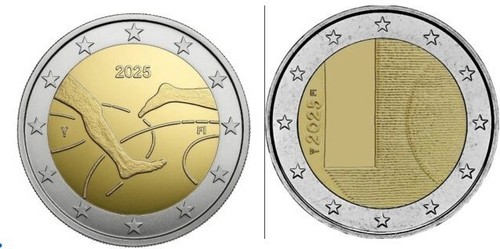 Finlandia 2025 visita - 2€,