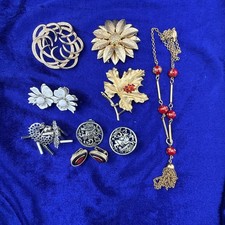 Lotto spille collana orecchini