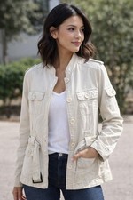 Trench Corto In Cotone