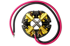 Porte-balais avec balais pour