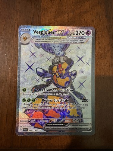 Carta pokemon vespiqueen - carta, ex