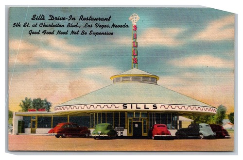 Sill drive restaurant - drive, in