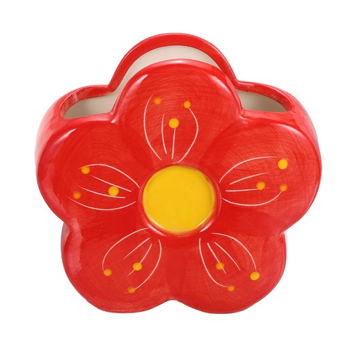 Large ceramic flower pen - flower,