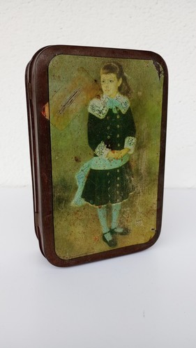 Scatola latta vintage - scatola,