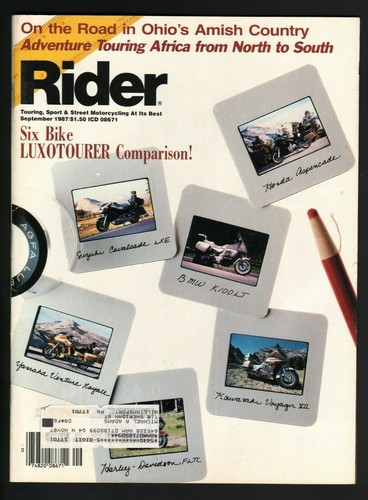 1987 september rider vintage - 1987,