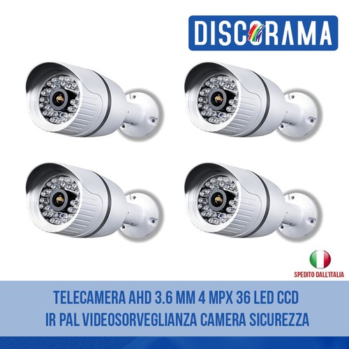 Telecamera ahd 4 mpx 36 - 3.6,