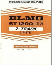 Manuale Istruzioni ELMO ST1200 HD Italiano (ultima versione) PDF MANUAL 