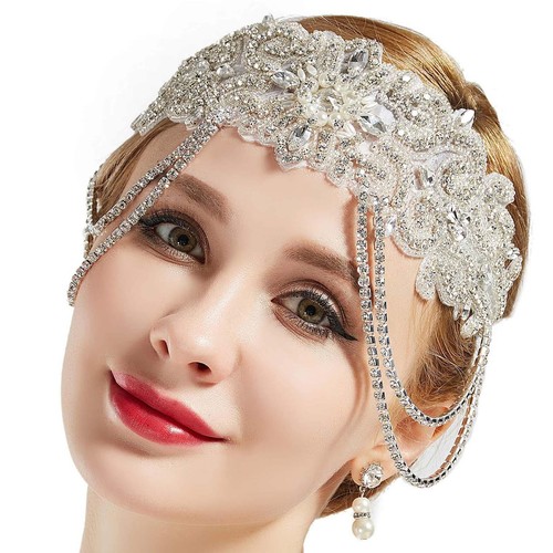Fascia per capelli con - , strass
