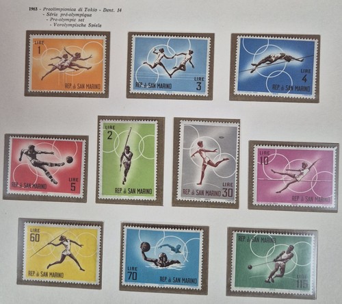 1963 san marino olimpiadi - olimpiadi, di
