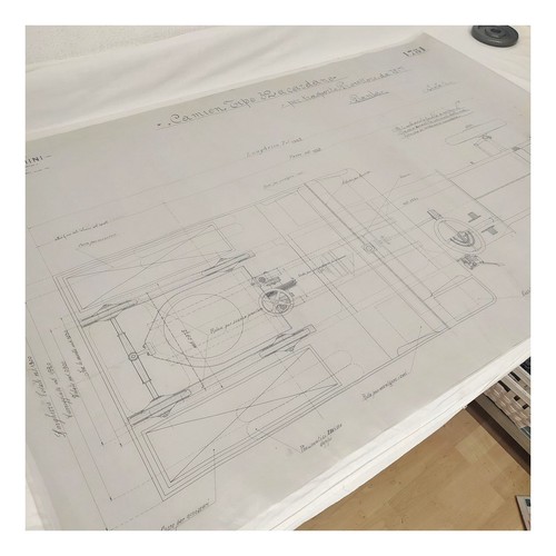 Disegno lucido progetto - , isotta