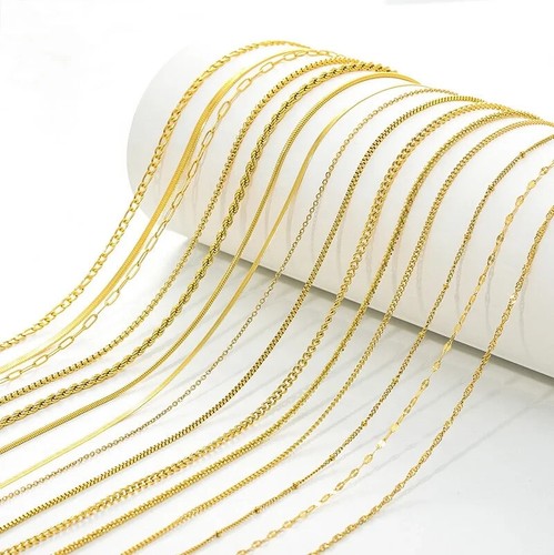 Collana catena oro argento - catena,