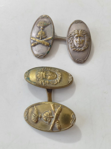 Coppia gemelli militari 5 - coppia,